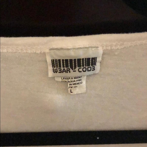 New York black and white T-shirt - Large - Picture 2 of 4